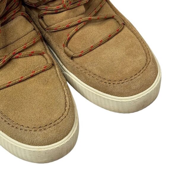 Toms alpine lace up short boots in tan suede size 8 - Picture 10 of 16